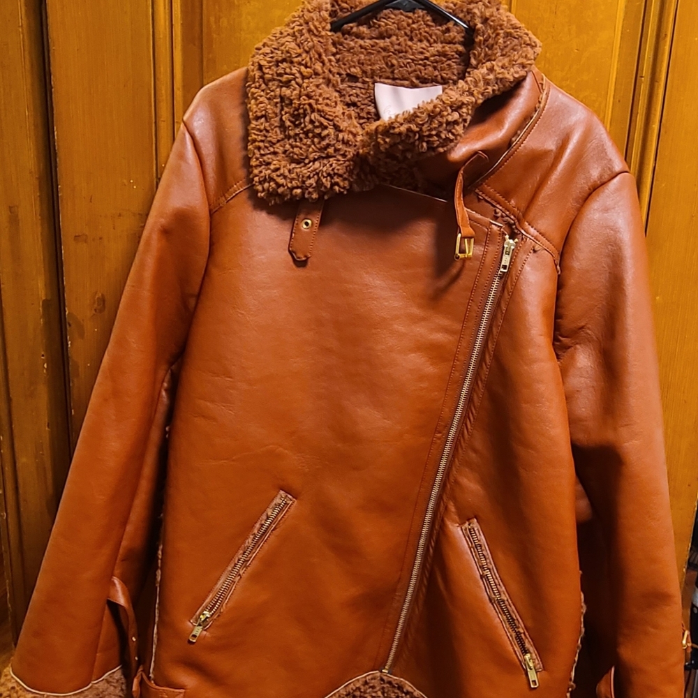 Hutch Rhys Sherpa Moto Jacket - Picture 13 of 13